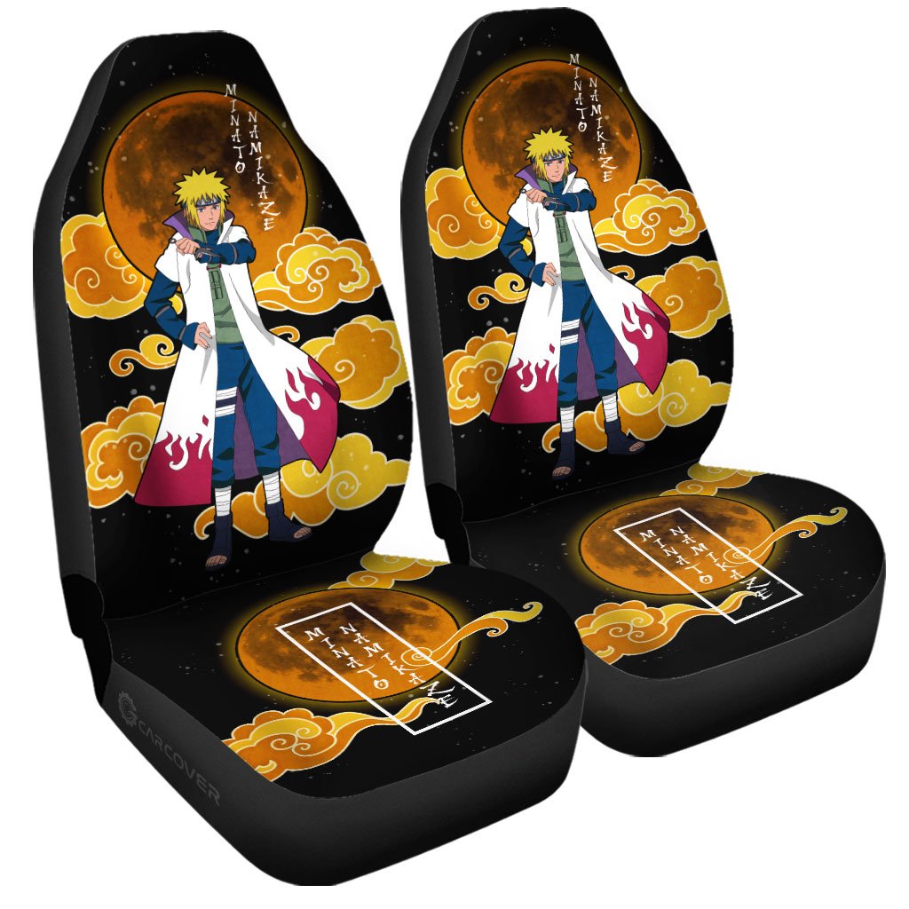 Minato Car Seat Covers Custom Anime Car Interior Accessories - Gearcarcover - 3