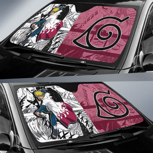 Minato Car Sunshade Custom Mix Manga Car Accessories - Gearcarcover - 2