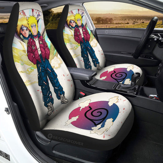 Minato Namikaze Car Seat Covers Anime Collection - Gearcarcover - 2