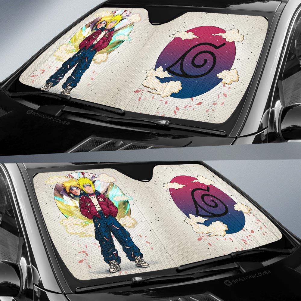 Minato Namikaze Car Sunshade Anime Collection - Gearcarcover - 2