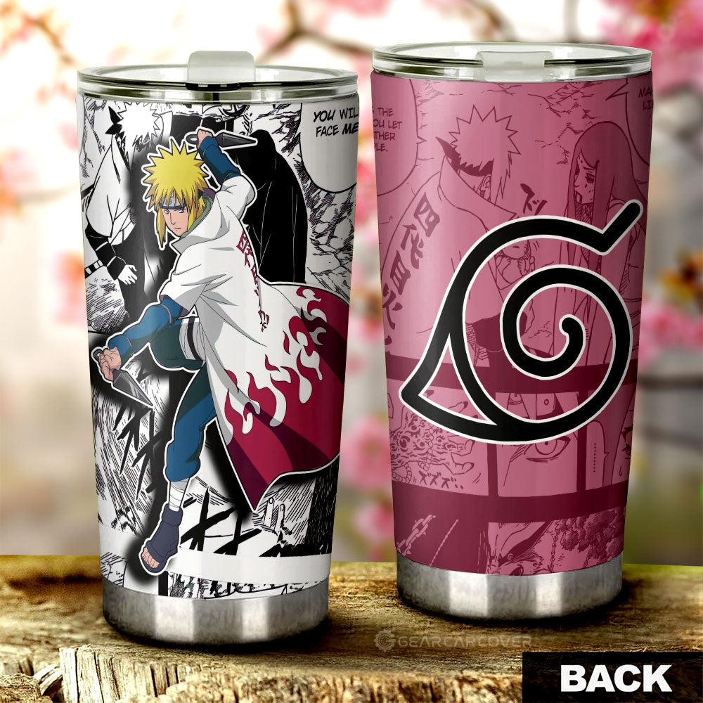 Minato Tumbler Cup Custom Anime Car Accessories Mix Manga - Gearcarcover - 3