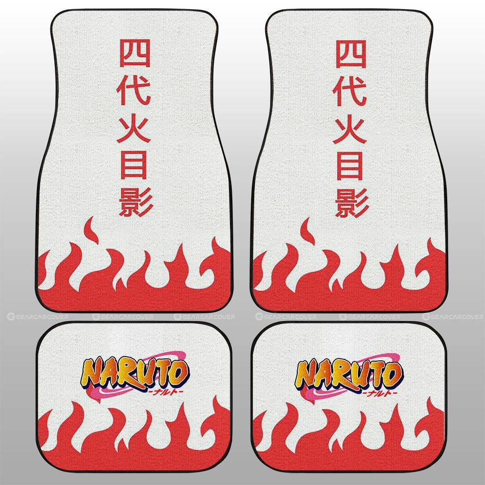 Minato Uniform Car Floor Mats Custom Anime Car Interior Accessories - Gearcarcover - 2
