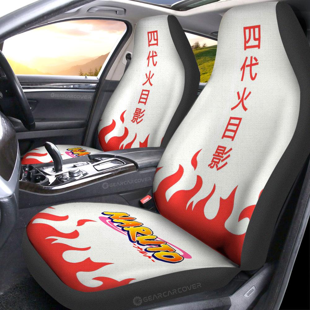 Minato Uniform Car Seat Covers Custom Anime Car Interior Accessories - Gearcarcover - 2