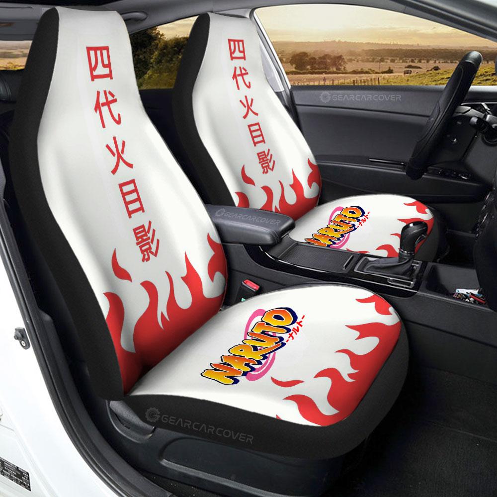 Minato Uniform Car Seat Covers Custom Anime Car Interior Accessories - Gearcarcover - 1