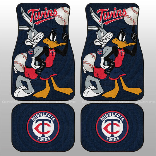 Minnesota Twins Car Floor Mats Custom Car Accessories - Gearcarcover - 1