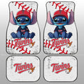 Minnesota Twins Car Floor Mats Stitch Theme Collection - Gearcarcover - 1
