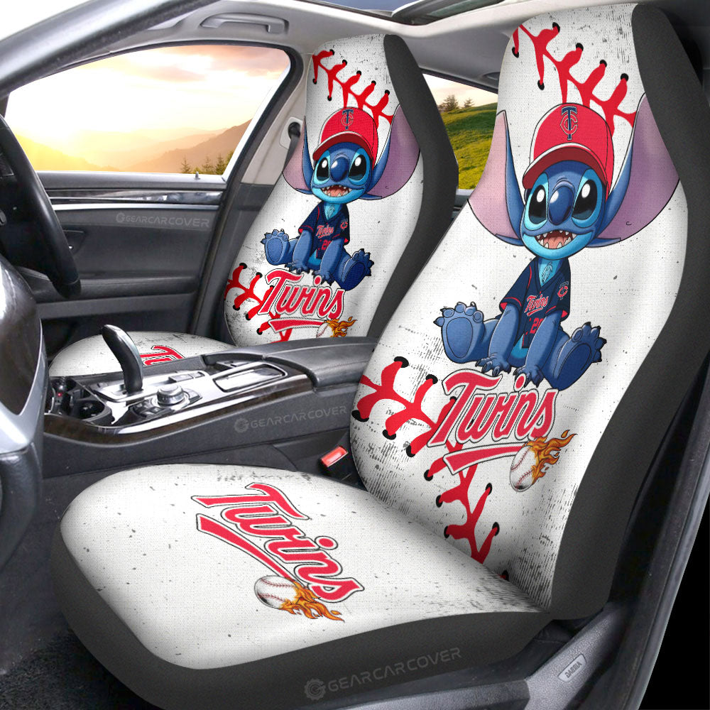 Minnesota Twins Car Seat Covers Stitch Theme Collection - Gearcarcover - 1