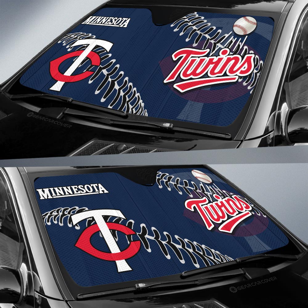 Minnesota Twins Car Sunshade Custom Car Accessories - Gearcarcover - 2