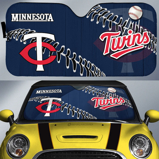 Minnesota Twins Car Sunshade Custom Car Accessories - Gearcarcover - 1