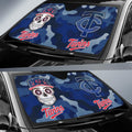 Minnesota Twins Car Sunshade Skull Theme Collection - Gearcarcover - 2