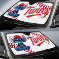 Minnesota Twins Car Sunshade Stitch Theme Collection - Gearcarcover - 2