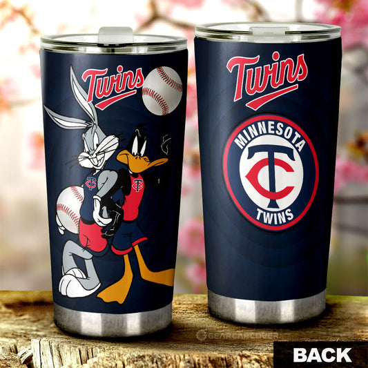 Minnesota Twins Tumbler Cup Custom Car Accessories - Gearcarcover - 1