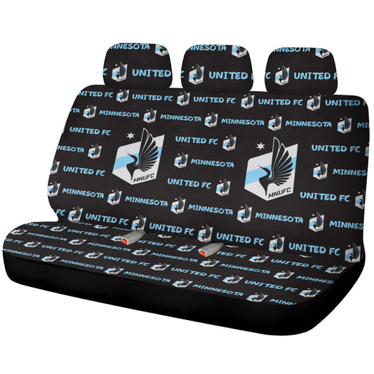 Minnesota United FC Car Back Seat Covers Sporty Team Collection - Gearcarcover - 1