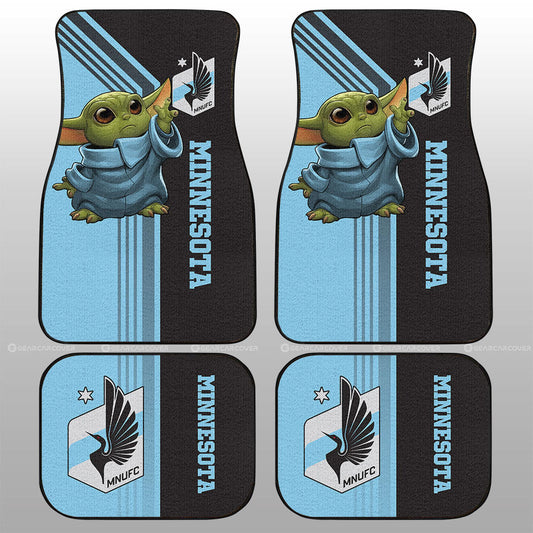Minnesota United FC Car Floor Mats Custom Car Accessories - Gearcarcover - 1