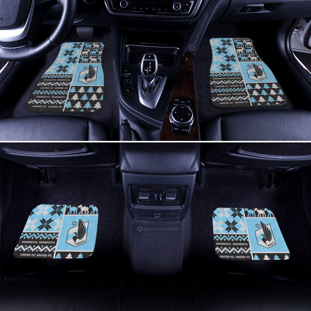 Minnesota United FC Car Floor Mats Custom Ugly Style Car Accessories - Gearcarcover - 2