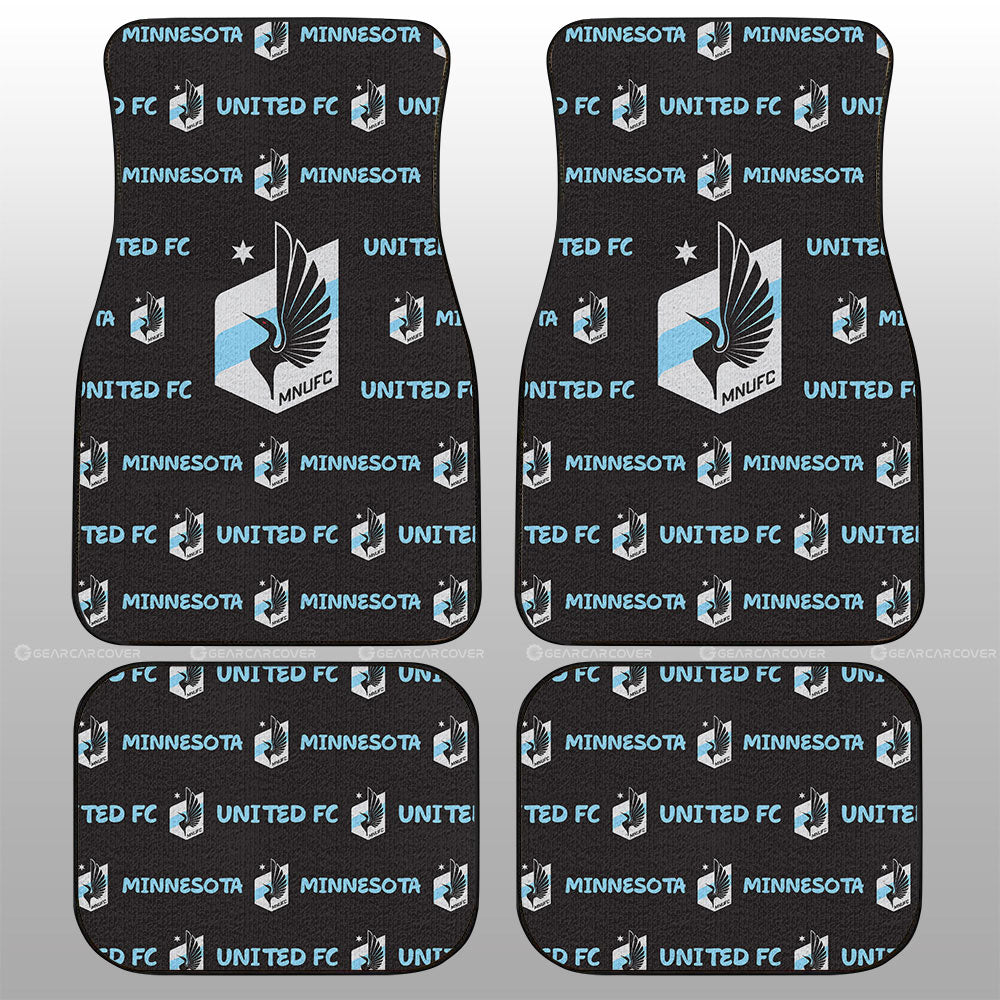 Minnesota United FC Car Floor Mats Sporty Team Collection - Gearcarcover - 1