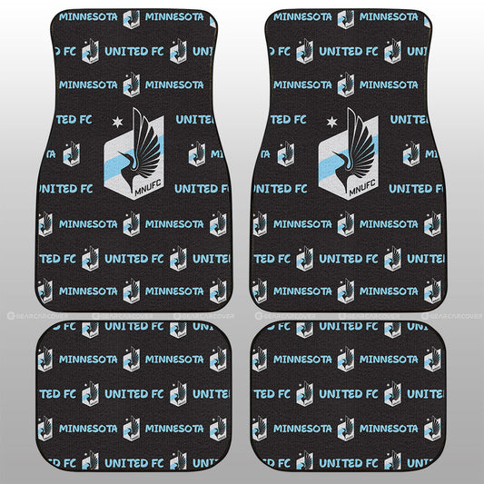 Minnesota United FC Car Floor Mats Sporty Team Collection - Gearcarcover - 1