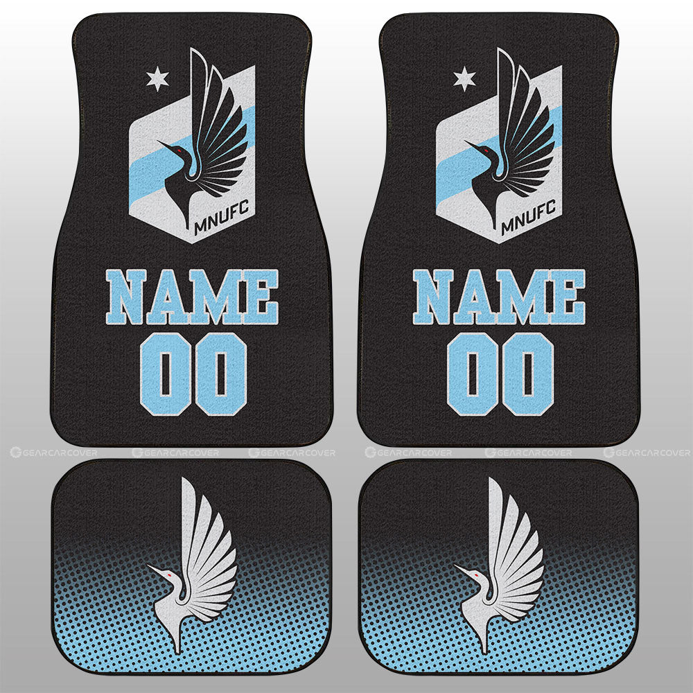 Minnesota United FC Car Floor Mats Sporty Team Collection - Gearcarcover - 1
