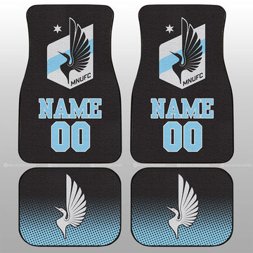 Minnesota United FC Car Floor Mats Sporty Team Collection - Gearcarcover - 1