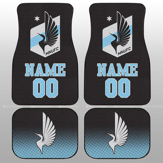 Minnesota United FC Car Floor Mats Sporty Team Collection - Gearcarcover - 1