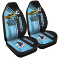 Minnesota United FC Car Seat Covers Baby Yoda Car Accessories - Gearcarcover - 3