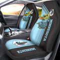 Minnesota United FC Car Seat Covers Baby Yoda Car Accessories - Gearcarcover - 1