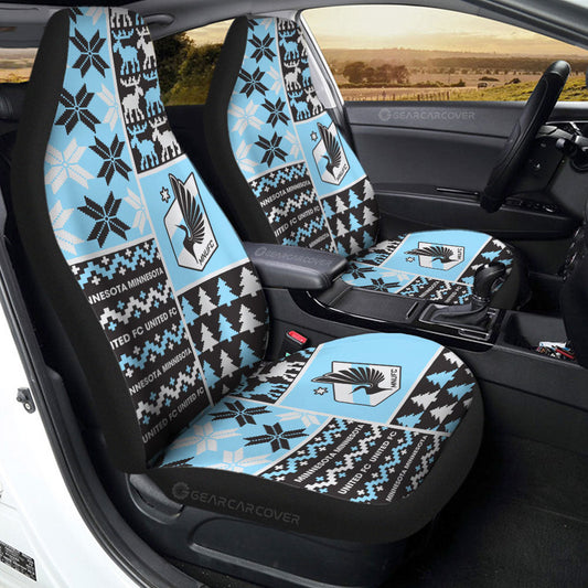 Minnesota United FC Car Seat Covers Custom Ugly Style Car Accessories - Gearcarcover - 2