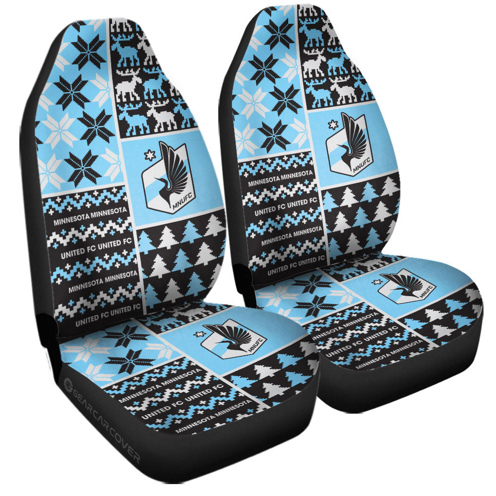 Minnesota United FC Car Seat Covers Custom Ugly Style Car Accessories - Gearcarcover - 3