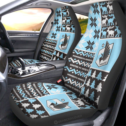 Minnesota United FC Car Seat Covers Custom Ugly Style Car Accessories - Gearcarcover - 1