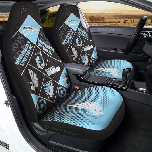 Minnesota United FC Car Seat Covers Sporty Team Collection - Gearcarcover - 2