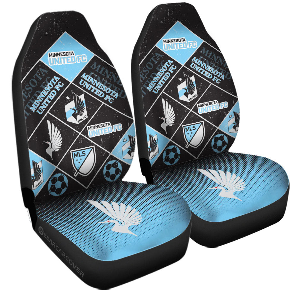 Minnesota United FC Car Seat Covers Sporty Team Collection - Gearcarcover - 3