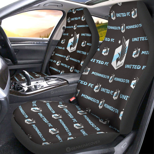 Minnesota United FC Car Seat Covers Sporty Team Collection - Gearcarcover - 1