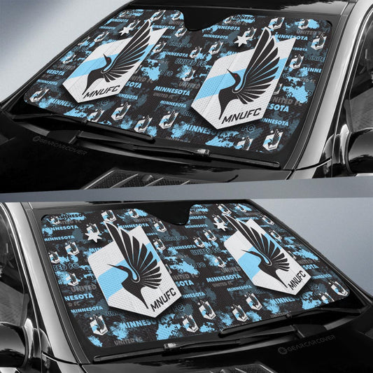 Minnesota United FC Car Sunshade Custom Car Accessories - Gearcarcover - 2