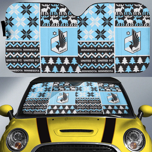 Minnesota United FC Car Sunshade Custom Ugly Style Car Accessories - Gearcarcover - 1