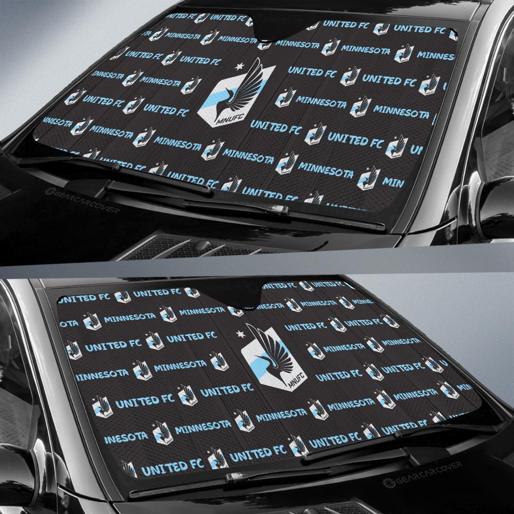 Minnesota United FC Car Sunshade Sporty Team Collection - Gearcarcover - 2