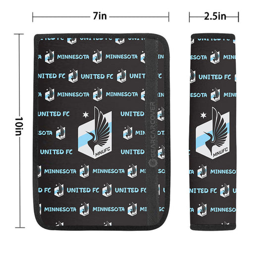 Minnesota United FC Seat Belt Covers Sporty Team Collection - Gearcarcover - 1