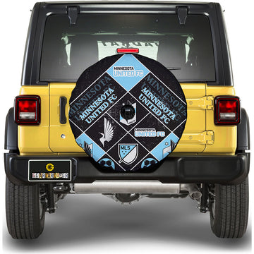 Minnesota United FC Spare Tire Covers Camera Hole Sporty Team Collection - Gearcarcover - 1