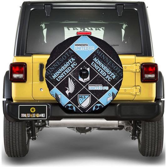 Minnesota United FC Spare Tire Covers Camera Hole Sporty Team Collection - Gearcarcover - 1