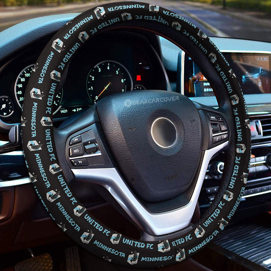 Minnesota United FC Steering Wheel Cover Sporty Team Collection - Gearcarcover - 2