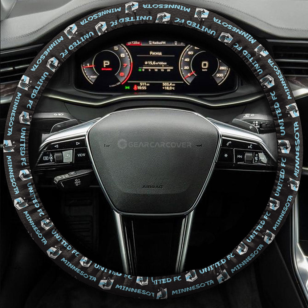 Minnesota United FC Steering Wheel Cover Sporty Team Collection - Gearcarcover - 3