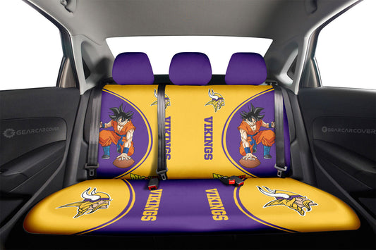 Minnesota Vikings Car Back Seat Covers Custom Car Accessories For Fans - Gearcarcover - 2