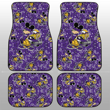 Minnesota Vikings Car Floor Mats Cartoon Theme Collection - Gearcarcover - 1