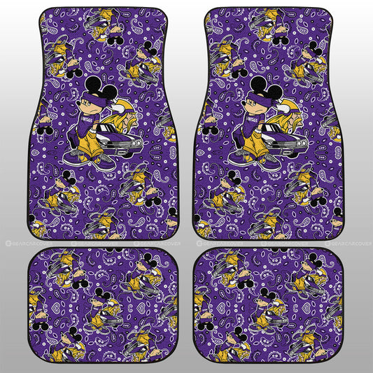 Minnesota Vikings Car Floor Mats Cartoon Theme Collection - Gearcarcover - 1