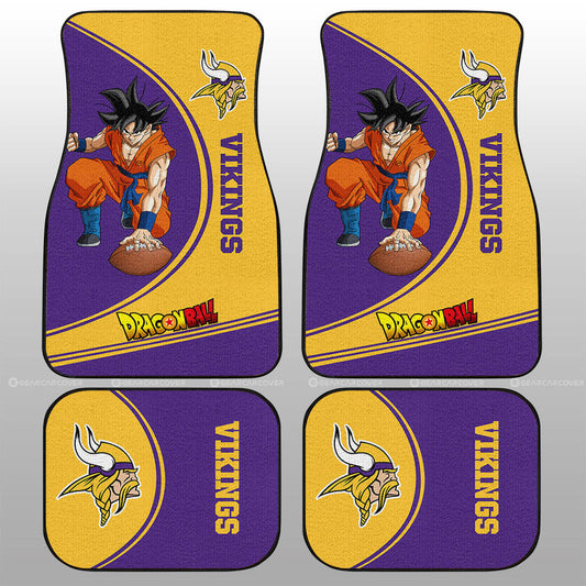 Minnesota Vikings Car Floor Mats Custom Car Accessories For Fans - Gearcarcover - 1