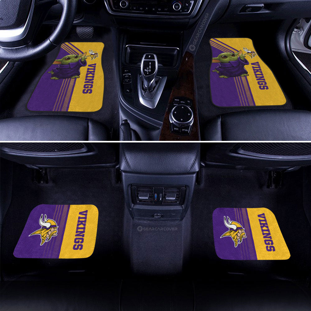 Minnesota Vikings Car Floor Mats Custom Car Accessories - Gearcarcover - 2