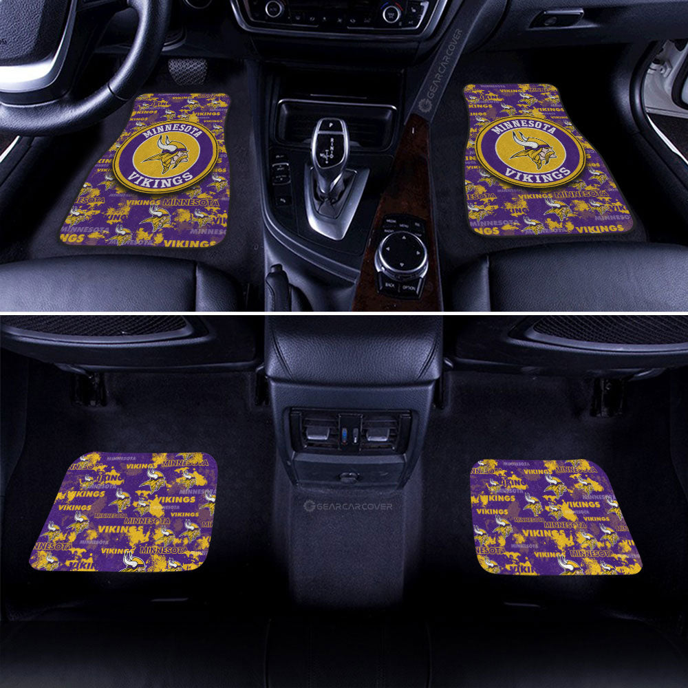 Minnesota Vikings Car Floor Mats Custom Car Accessories - Gearcarcover - 2