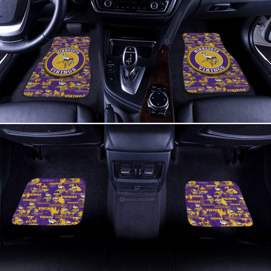 Minnesota Vikings Car Floor Mats Custom Car Accessories - Gearcarcover - 2