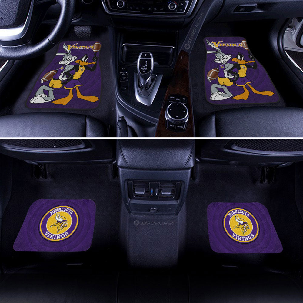 Minnesota Vikings Car Floor Mats Custom Car Accessories - Gearcarcover - 2
