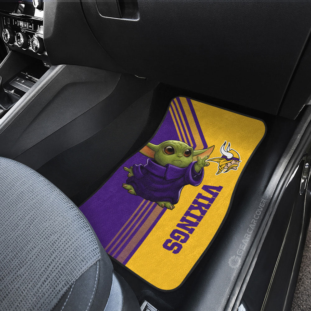 Minnesota Vikings Car Floor Mats Custom Car Accessories - Gearcarcover - 3