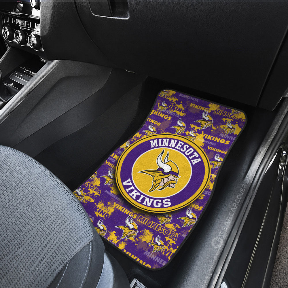 Minnesota Vikings Car Floor Mats Custom Car Accessories - Gearcarcover - 3
